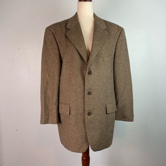 John Clarendon Classic Brown Blazer - Picture 1 of 10